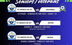 Programme du week-end S23