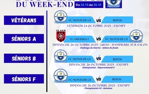 Programme du week-end S43
