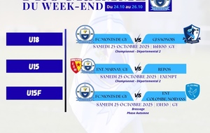 Programme du week-end S43