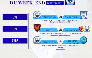Programme du week-end S44