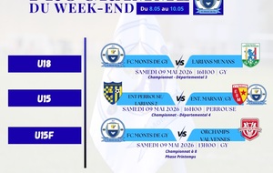 Programmd du week-end S19