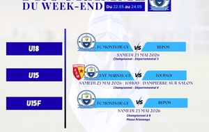 Programme du week-end S21
