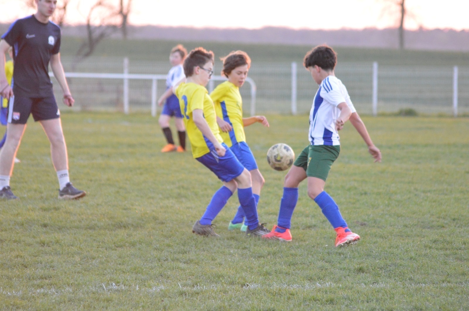 Retour en photos de la rencontre U13 face à Membrey (match en retard)