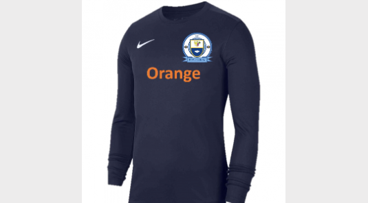 Maillot DRI-FIT Park VII manche longue + flocage "orange" (REF004)  